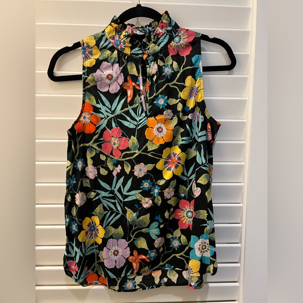 JCrew cotton sleeveless top